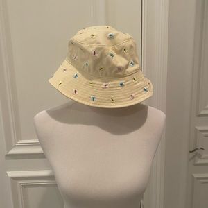 Urban Outfitters embroidered butterfly bucket hat